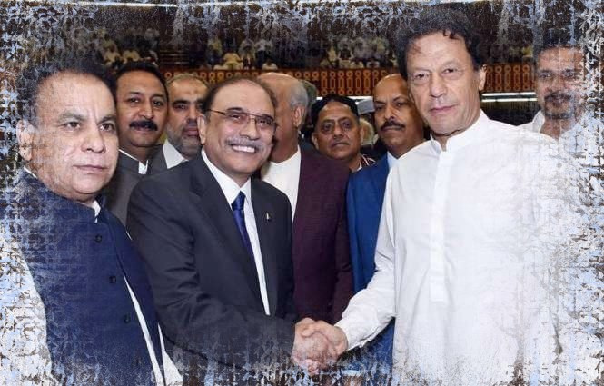 Imran Khan And Asif Ali Zardari