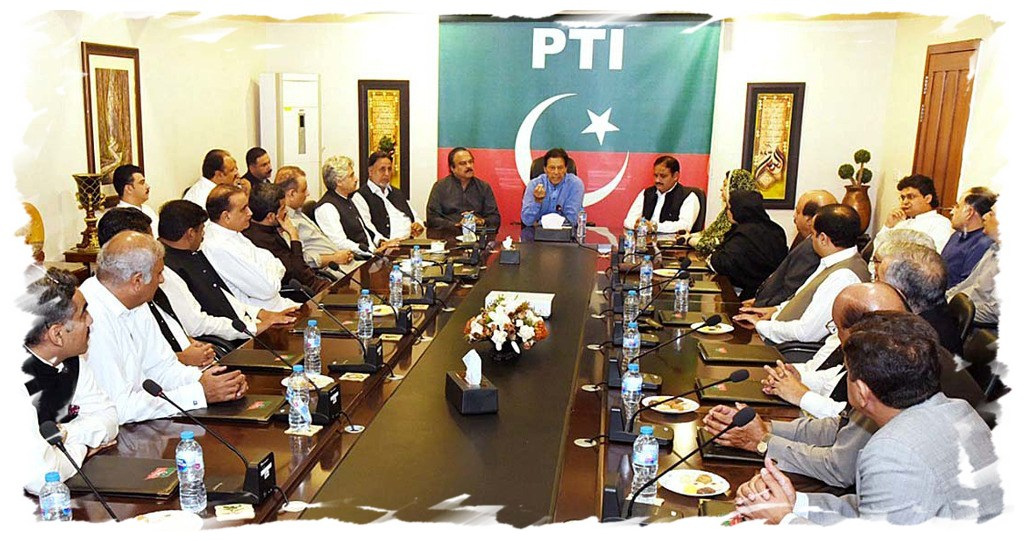 Imran Khan in the Meeting